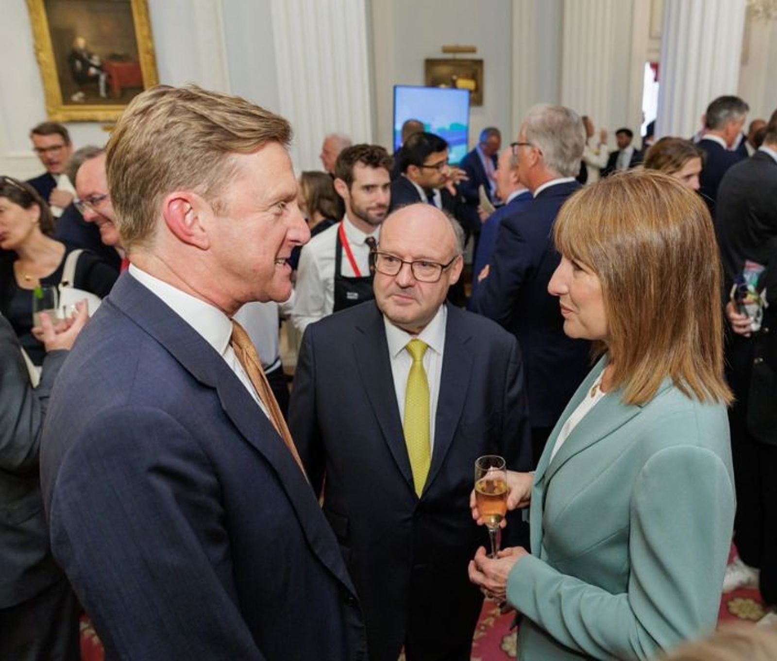 In conversation with the Chancellor at the Financial & Professional Services Dinner