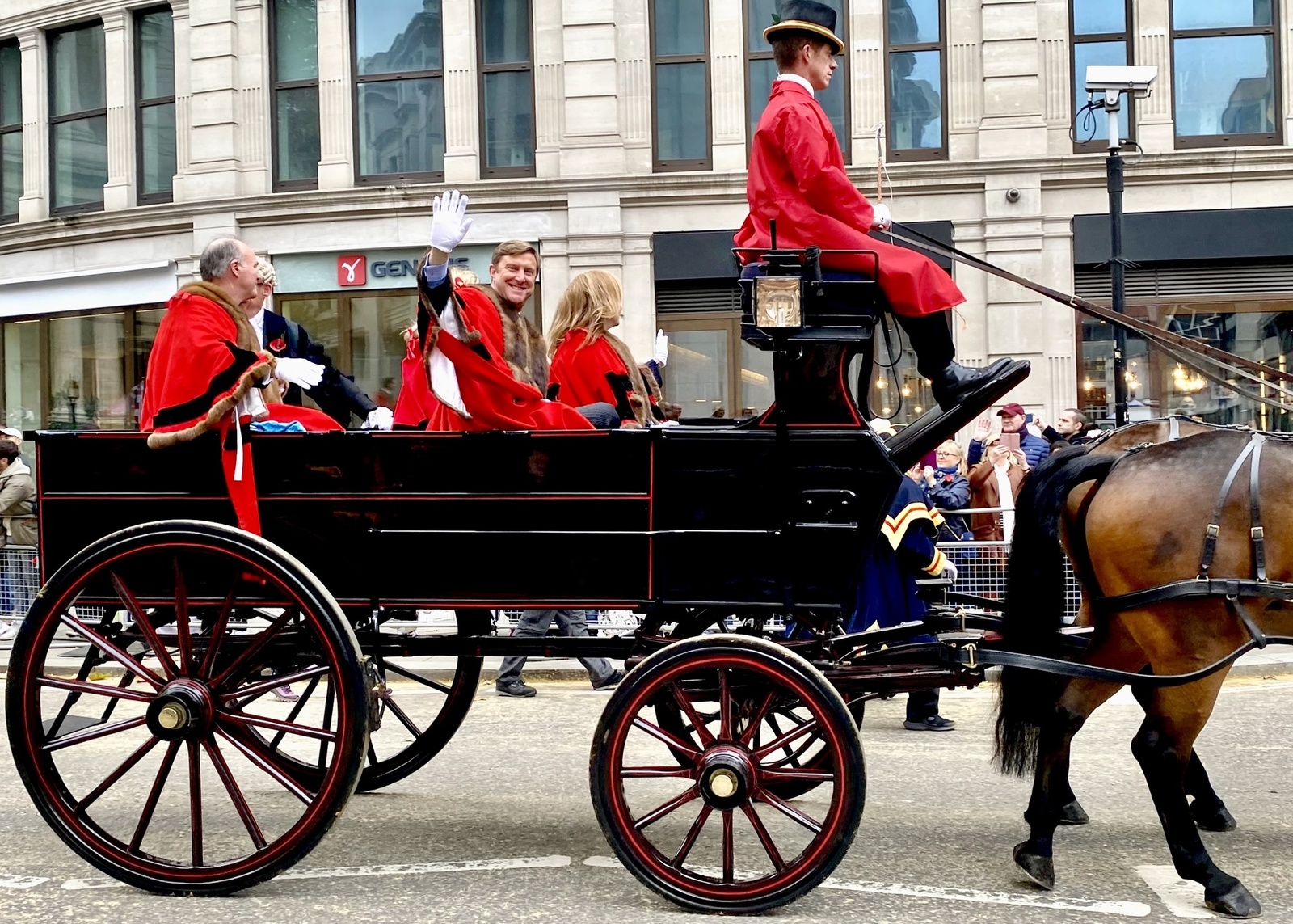 Alderman Robert Hughes-Penney  at the  2021 Lord Mayor's Show