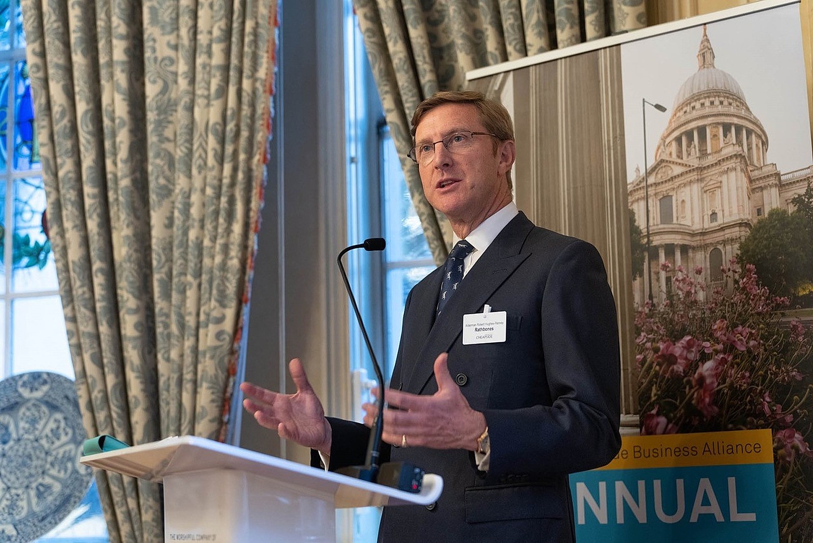 Robert Hughes-Penney - Cheapside Business Alliance Annual Report launch speech 2022